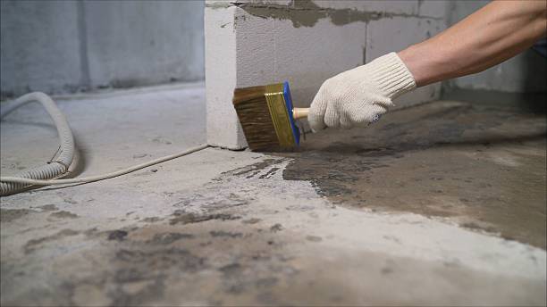 SJ Waterproofing Pros Basement Waterproofing coverage map for Rush, NY and surrounding area